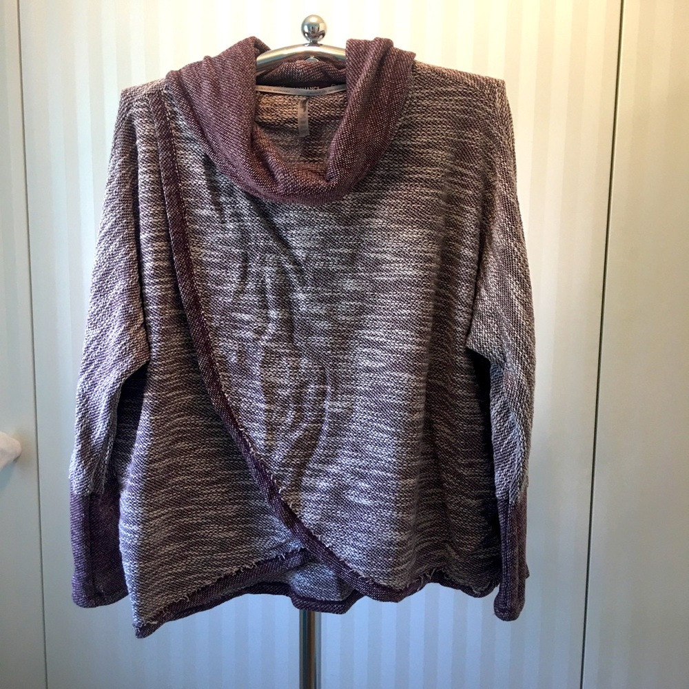 NWOT Calvin Klein Performance Bordeaux sweater Size L